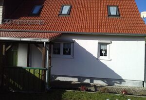 Fachwerkhaus mit Terrasse