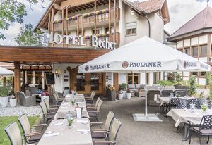 Hotel Becher – Einzelzimmer Komfort mit Dusche und WC