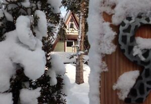 Nur-Dach-Ferienhaus für vier Personen
