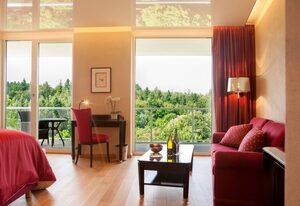 Schwitzer's Hotel am Park – Turmzimmer mit Bad/Dusche und WC