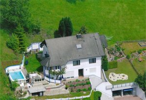 **** Panoramaferienwohnung Monika mit Pool – **** Sterne Ferienwohnung 75qm, 2 Schlafzimmer, Küche, Wohn/Esszimmer, Pool