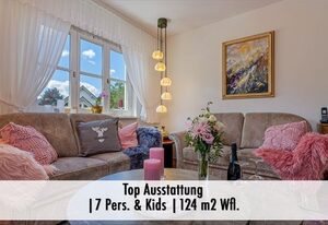 Schindelhäusle Schillerstraße – Ferienhaus, 124 qm, 3 Schlafzimmer, Balkon und Garten, max. 7 Personen