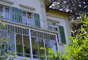 Villa Martha – Einzelzimmer "Rosenzimmer" mit Dusche/WC
