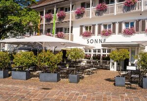 Hotel Sonne – Einzelzimmer "Landhaus" mit Dusche und WC