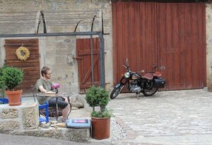 Ferienwohnungen Taubenschlag – Große Ferienwohnung mit hochwertiger Naturholzeinrichtung