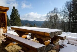 Ferienhaus Blockhaus Chalet Nr. 2 – Ferienhaus Schwarzwald, 184 qm, 6 Schlafzimmer, 2 Bäder, Sauna, Garten. max. 14 Personen
