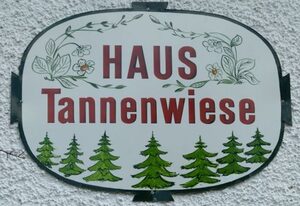 Haus Tannenwiese – Doppelzimmer mit Dusche/WC, 19qm