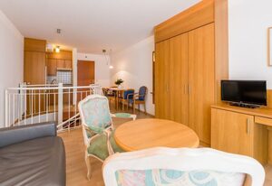 Residenz Südwesthörn – Ferienwohnung Typ D, 23-28qm, 1 Wohn-/Schlafraum, max. 2 Personen