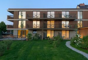 Sternen Bohlingen Aparthotel – Apartment Aachblick, 47qm, 1 Schlafzimmer, 1 Wohn-/Schlafzimmer, max. 4 Personen
