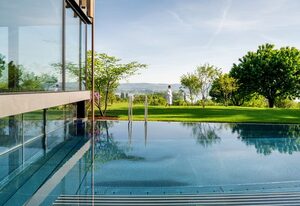 Ferienhaus Nina | Hotel Hirschen Horn | Refugium am See – Ferienhaus Nina, 100 qm, 1 Wohnzimmer, 2 Schlafzimmer, max. 4 Personen