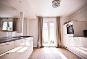 Ferienhaus Nina | Hotel Hirschen Horn | Refugium am See – Ferienhaus Nina, 100 qm, 1 Wohnzimmer, 2 Schlafzimmer, max. 4 Personen
