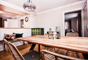Ferienhaus Nina | Hotel Hirschen Horn | Refugium am See – Ferienhaus Nina, 100 qm, 1 Wohnzimmer, 2 Schlafzimmer, max. 4 Personen