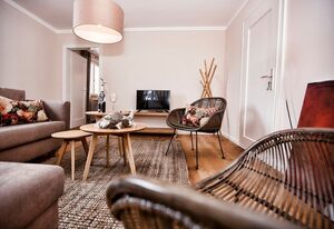 Ferienhaus Nina | Hotel Hirschen Horn | Refugium am See – Ferienhaus Nina, 100 qm, 1 Wohnzimmer, 2 Schlafzimmer, max. 4 Personen