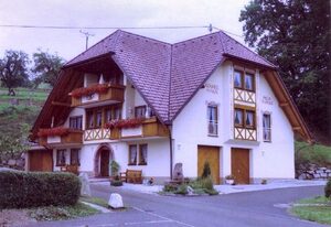 Landgasthof Adler-Pelzmühle – Doppelzimmer Deluxe mit Dusche und WC und Südbalkon