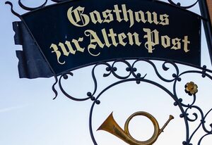 Gasthaus Zur Alten Post – Doppelzimmer mit Balkon