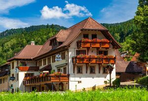 Gasthaus Rebstock – Doppelzimmer mit Dusche und WC
