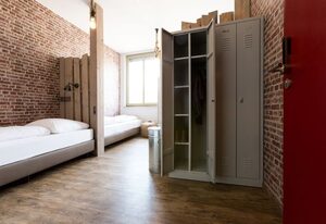 Hostel Heimathafen – Bett im Hostel Dreibettzimmer