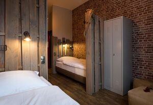 Hostel Heimathafen – Bett im Hostel Dreibettzimmer
