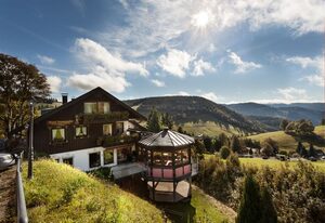 Bergseele Privat- & Retreathotel Schwarzwald – Economy Einzelzimmer mit Badewanne/WC und Balkon