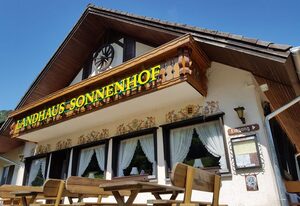 Landhaus Sonnenhof – Doppelzimmer Hochkopf mit Dusche und WC
