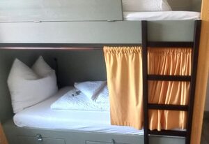 Hostel-Balingen – Zimmer 1 "Eyach" - Bett im 5-Bettzimmer