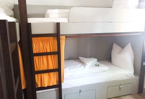 Hostel-Balingen – Zimmer 1 "Eyach" - Bett im 5-Bettzimmer
