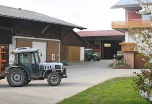 Miller's Biohof – 3-Raum-Ferienwohnung Baindtlehof , Dusche/WC, 70 qm, EG