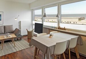 Haus Panorama – Tolle Ferienwohnung in der ersten Reihe mit sensationellem Meer- und Strandblick