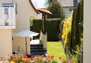 Ferienwohnung Meersburg mit Terrasse und Seeblick