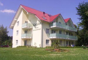 Hotel & Restaurant Karpfen – Ferienwohnung, 55 qm, 1 Wohnzimmer, 2 Schlafzimmer, max. 2 Erwachsene + 2 Kinder
