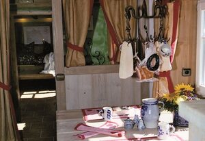 Feriendomizil Lautertal-Idylle – Kachelofen