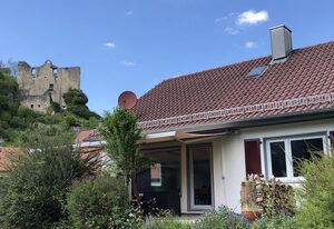 Ferienhaus Bibernest – Bibernest, 80qm, Terrasse, 2 Schlafzimmer, max. 2 Erwachsene + 3 Kinder