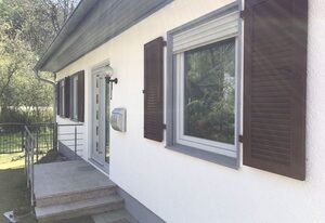 Ferienhaus Bibernest – Bibernest, 80qm, Terrasse, 2 Schlafzimmer, max. 2 Erwachsene + 3 Kinder