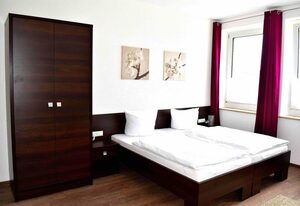 Boardinghouse Stadtvilla Budget – Einbett-Studio mit Küchenzeile und WLAN