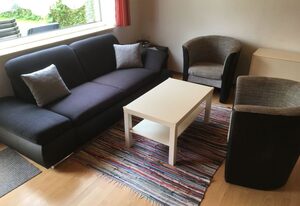 Kinderfreundliches Ferienhaus mit großer Spielwiese.