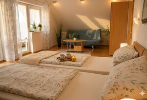 Haus Ziegler – Ferienwohnung (120qm) mit Balkon und WLAN