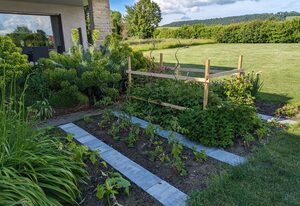 Ferienwohnung Stollburgblick – Ferienwohnung mit Relaxzone im Garten
