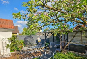 Ferienhaus Rosengarten – Hundefreundliches Ferienhaus mit eigenem Garten