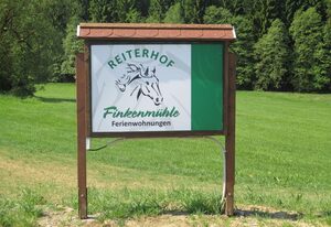 Reiterhof Finkenmühle – Ferienwohnung Boris