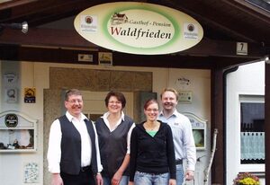 Gasthof Pension Waldfrieden – Doppelzimmer zur Einzelnutzung