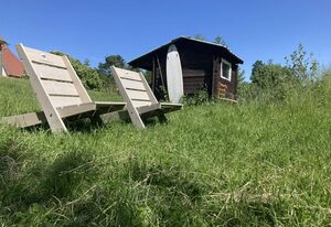 Ferienwohnung Schwabenhof – Ferienwohnung 1 mit überdachter Terrasse