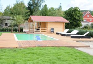 Caseti 5***** Ferienwohnungen - Rothenburg u. Bad Windsheim – Ferienwohnung Carolin  65 m² mit 2 Schlafzimmern und Pool im Romantischen Franken nahe Rothenburg ob der Tauber