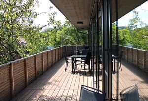 Steigerwald-Apartments – Apartment C mit großem Balkon