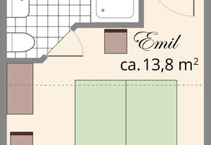 Doppelzimmer Emil