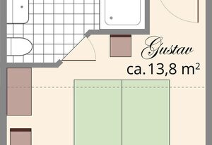 Doppelzimmer Gustav