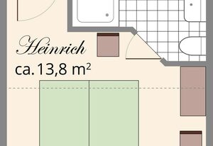 Doppelzimmer Heinrich