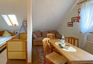 Doppelzimmer Julius mit Kinderbett