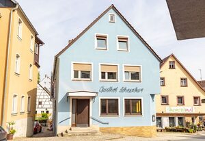 Gasthof Schrenker – Gemeinschaftunterkunft 1 - Zi. 5 - EZ mit großem Bett