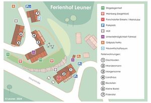Ferienhof Leuner – Ferienwohnung Morgensonne, 2 Schlafräume