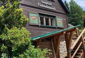 Berghütte Fichtelstreich – Ferienhaus, Dusche, WC